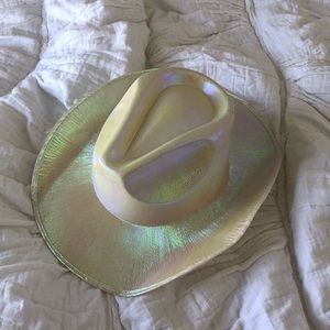Dolls Kill Accessories - Shimmery Cowboy Costume Hat Dolls Kill Accessories - Shimmery Cowboy Costume Hat